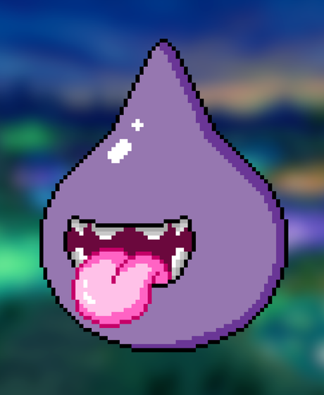 Pixelated Slime Blobs