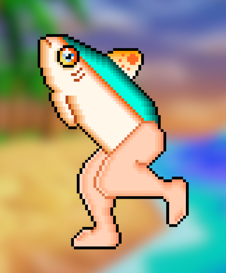 Fish Keychain C3
